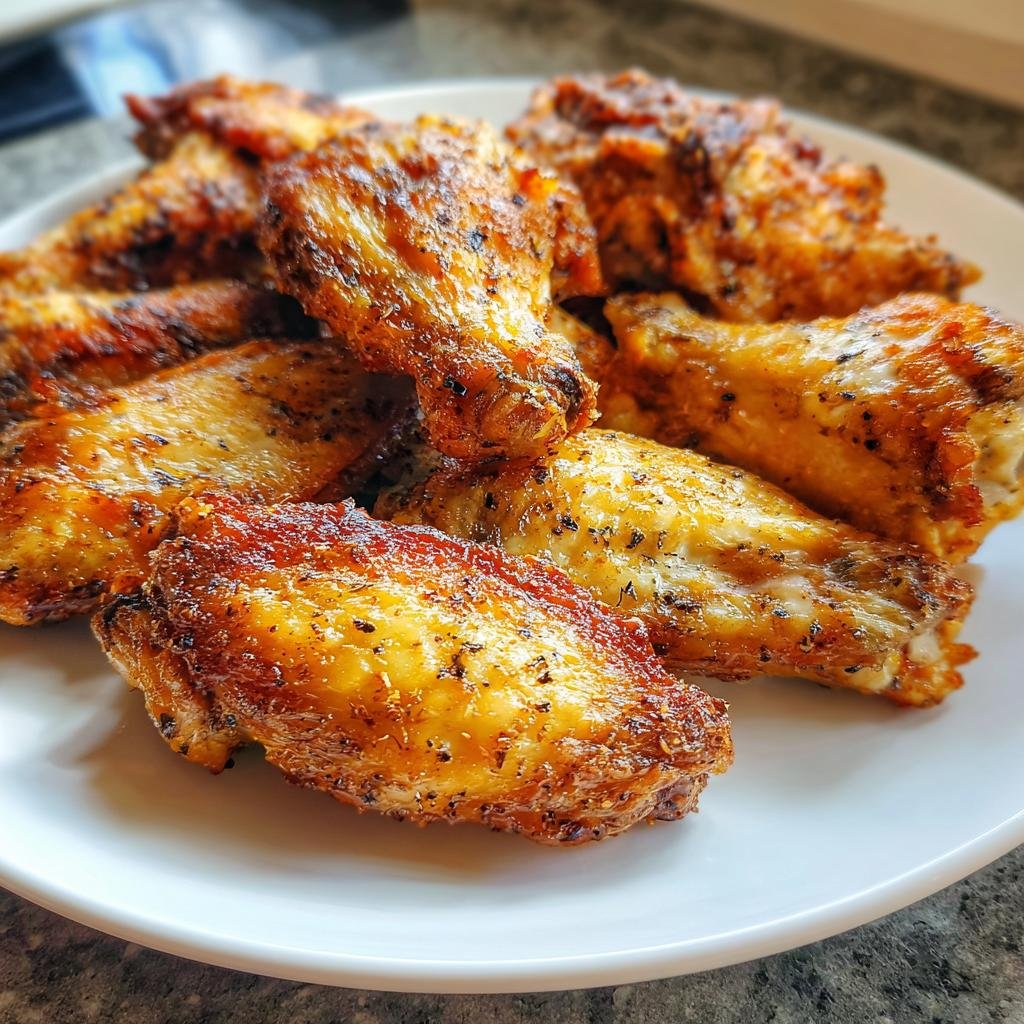 air fryer chicken wings crispy perfection recipe - detail 1
