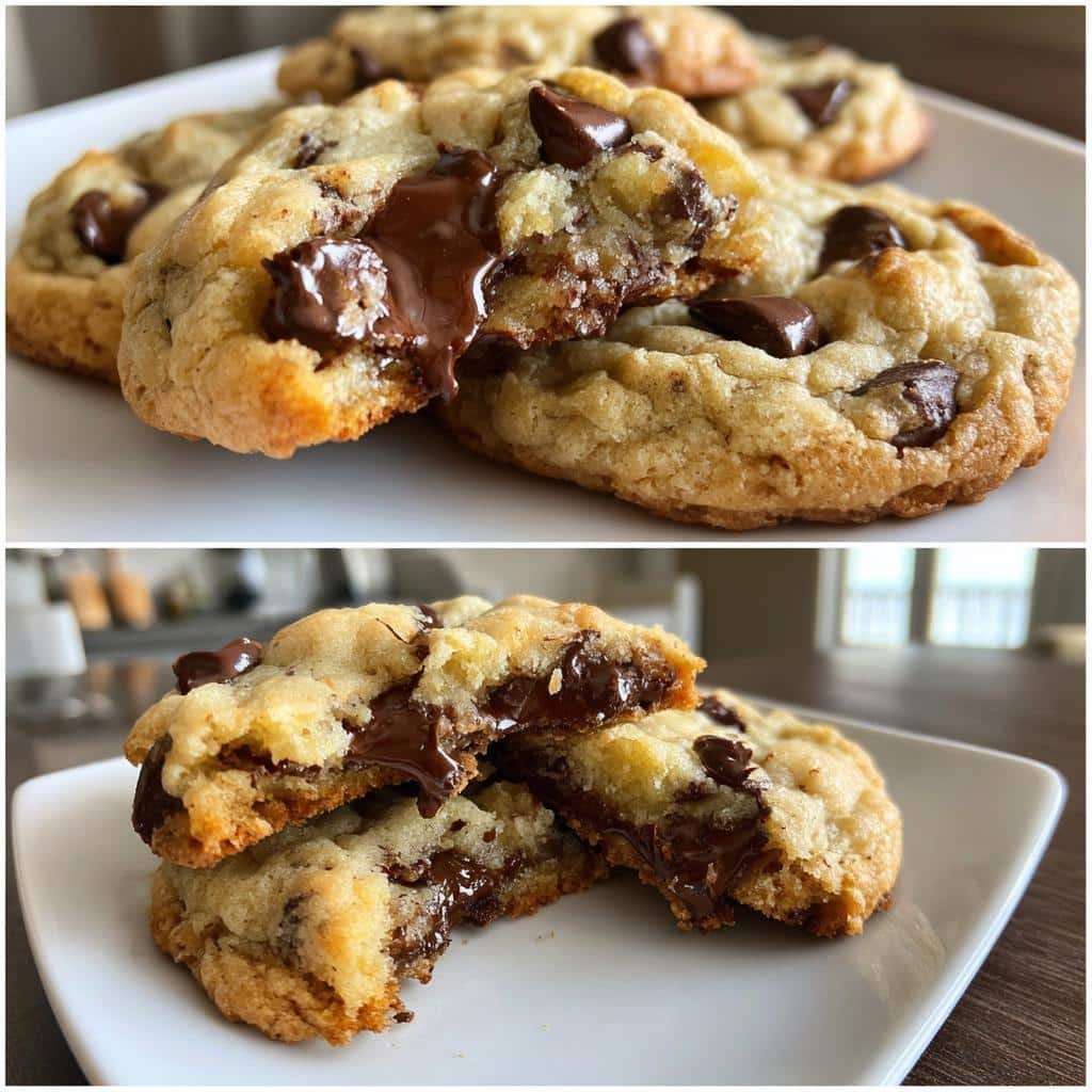 air fryer chocolate chip cookies soft - detail 1