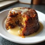 air fryer christmas pudding individual