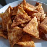 air fryer cinnamon tortilla chips