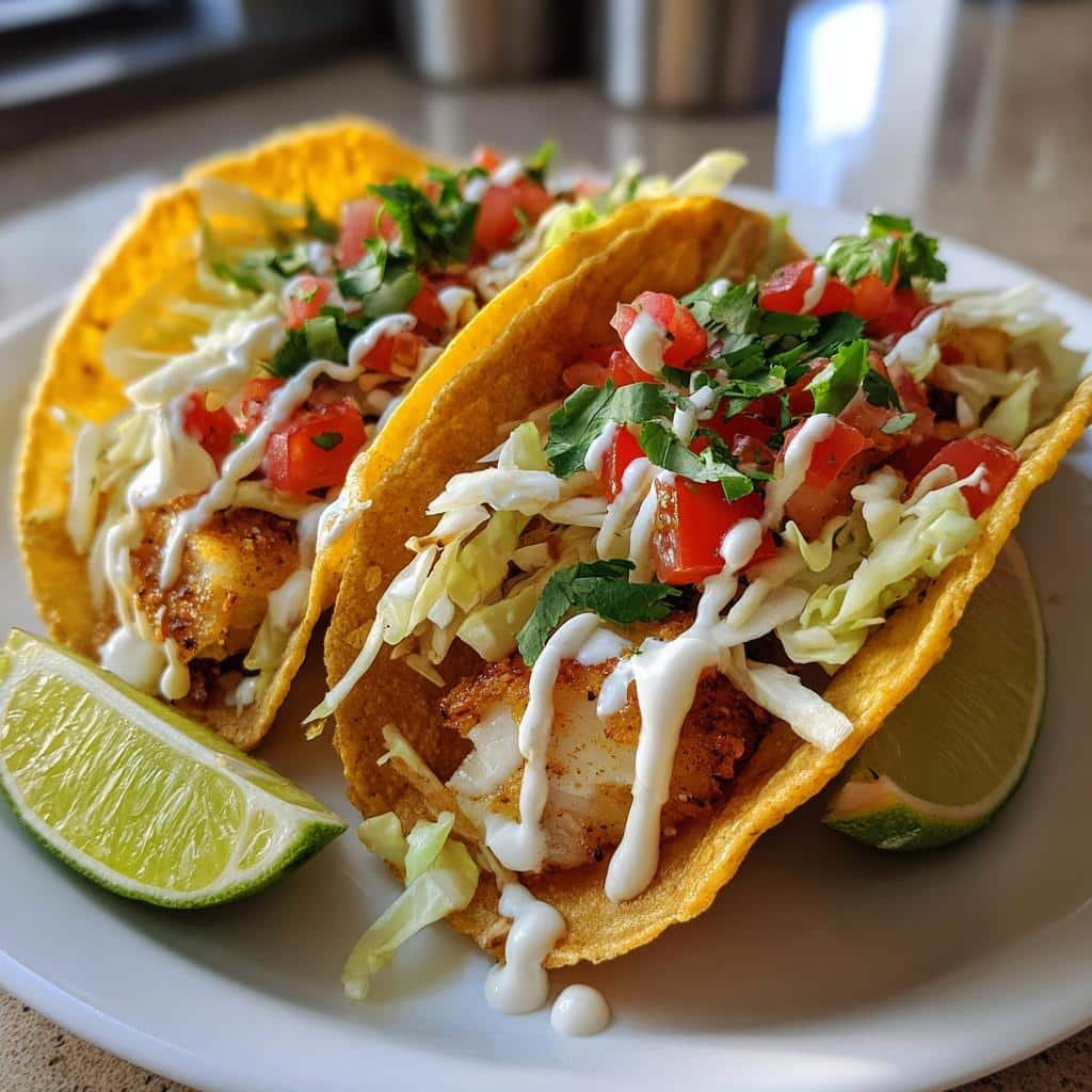 air fryer cod tacos delicious recipe