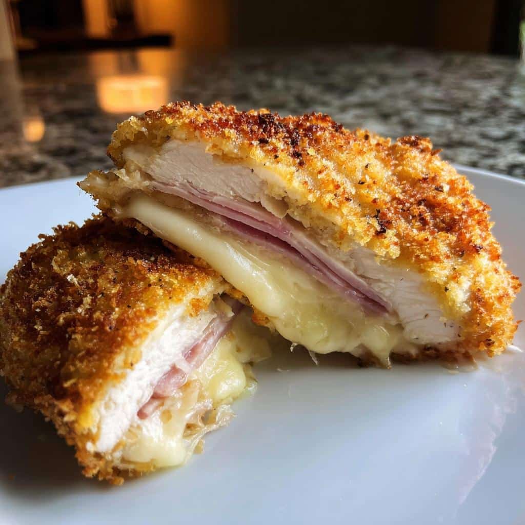air fryer cordon bleu recipe