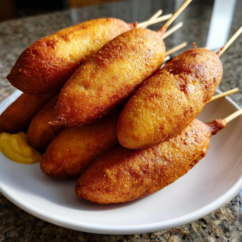 air fryer corn dogs frozen - detail 1