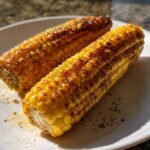 air fryer corn recipe deliciously charred treat