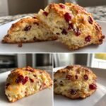 air fryer cranberry orange scones