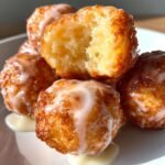 air fryer donut holes glazed