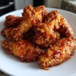 air fryer hot wings extra crispy