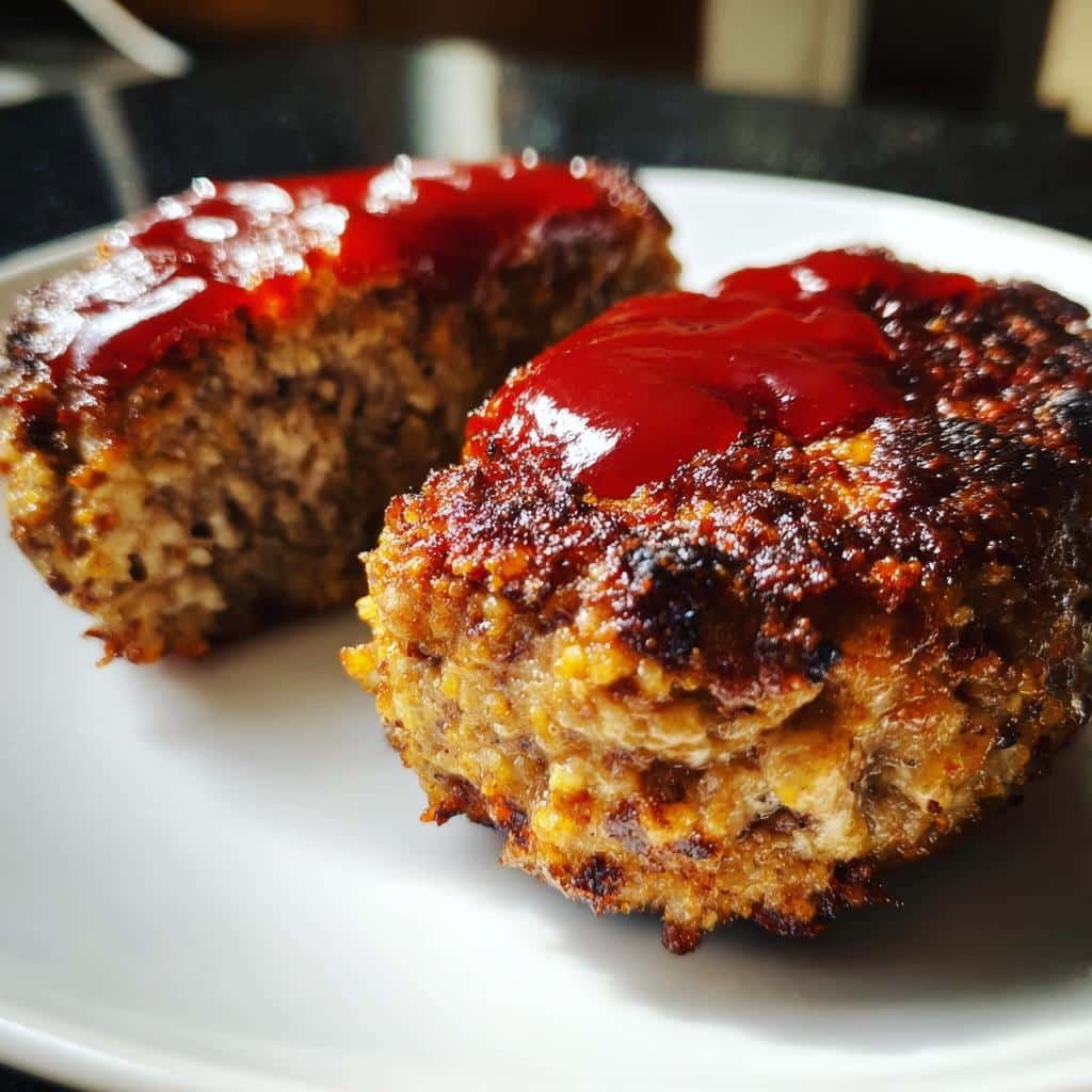 air fryer meatloaf mini individual - detail 1