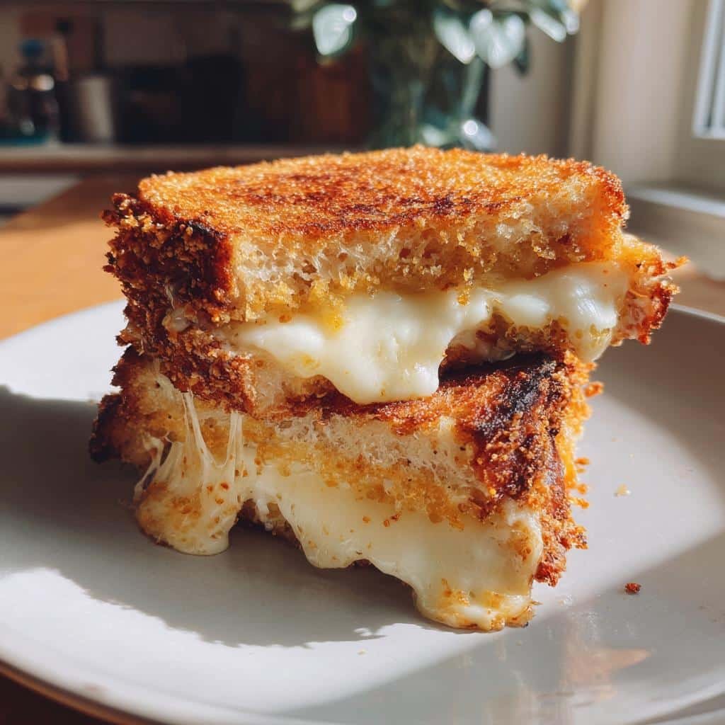 air fryer mozzarella en carrozza