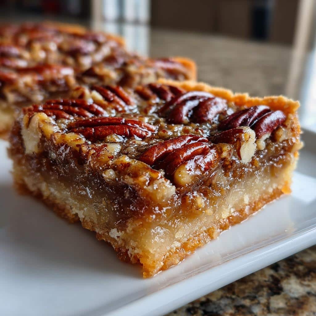 air fryer pecan pie bars