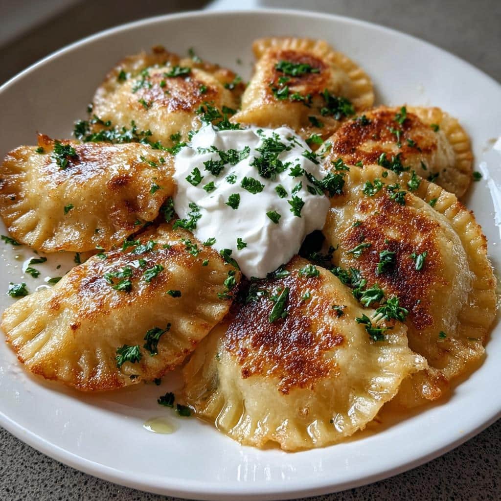 air fryer pierogi crispy