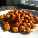 air fryer roasted chickpeas