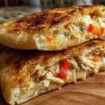 air fryer stuffed pita pockets