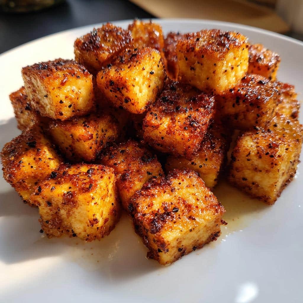 air fryer tofu crispy