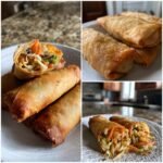 air fryer vegetable spring rolls