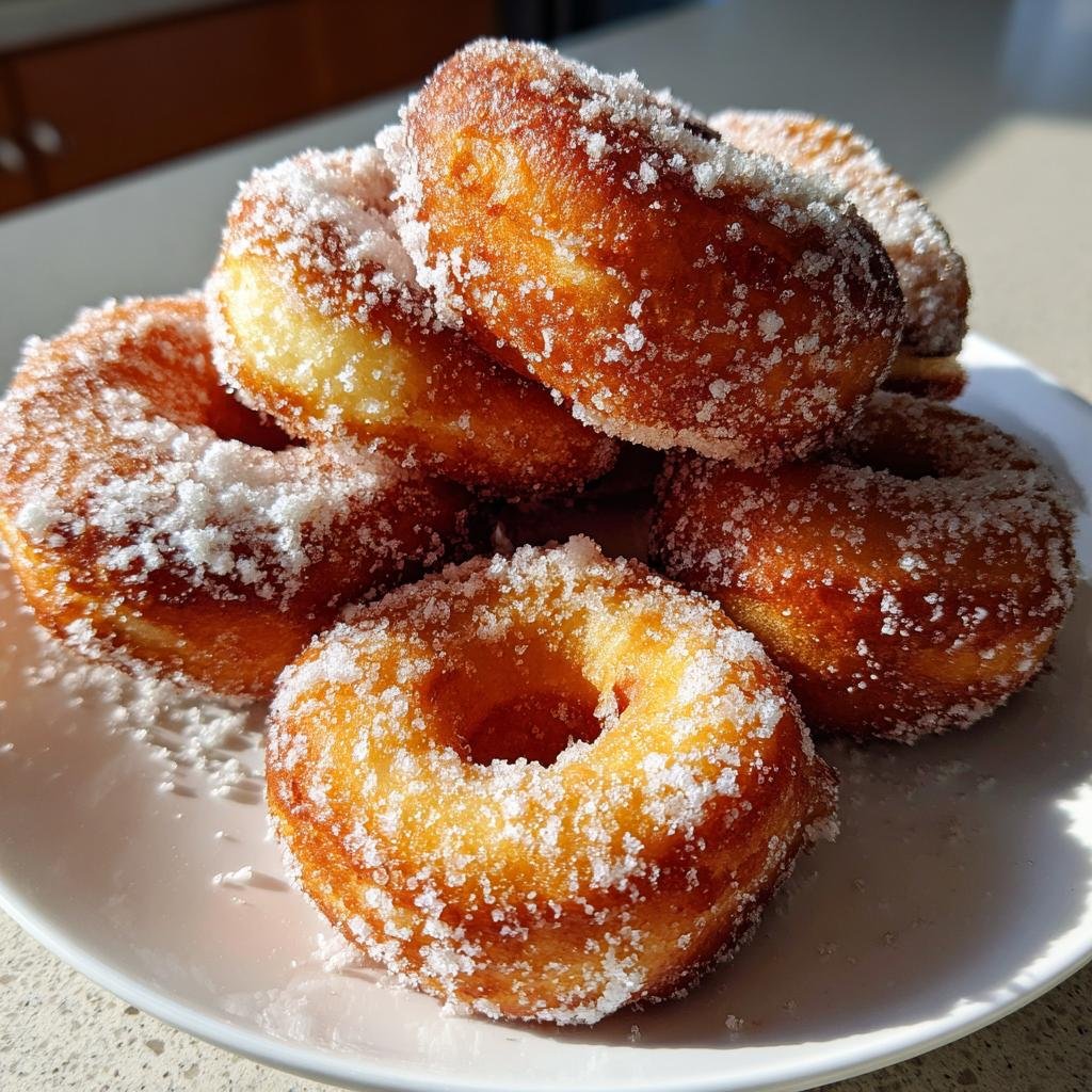 air fryer zeppole italian donuts
