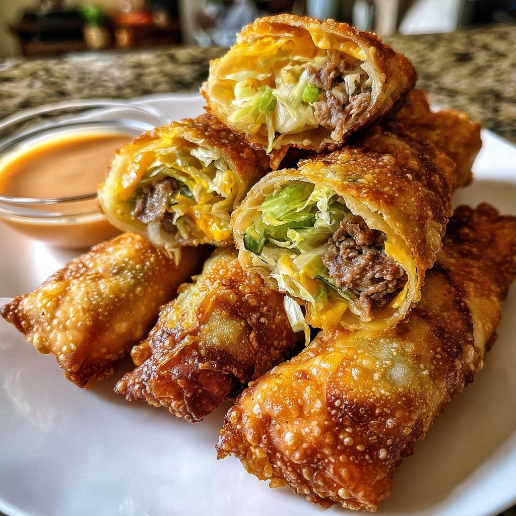 big mac egg rolls air fryer - detail 1