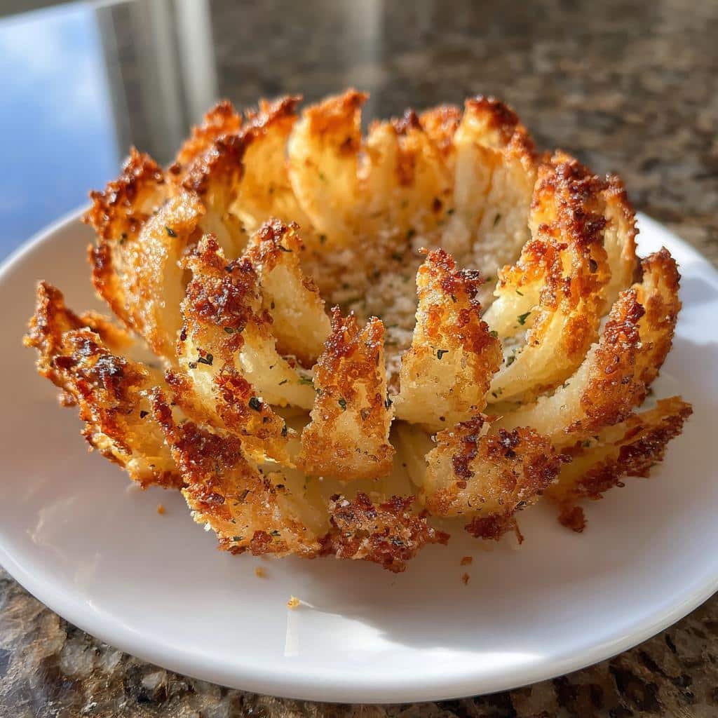 bloomin onion air fryer recipe