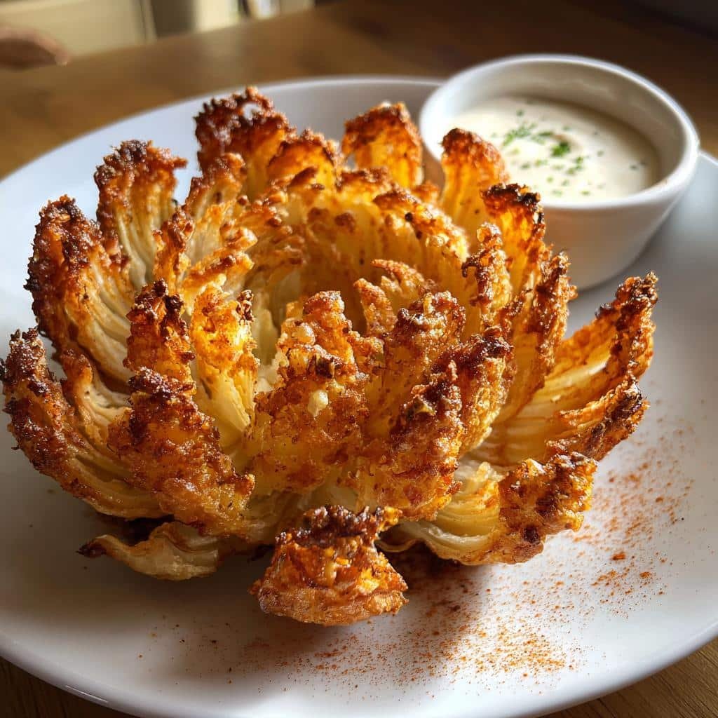 blooming onion recipe air fryer