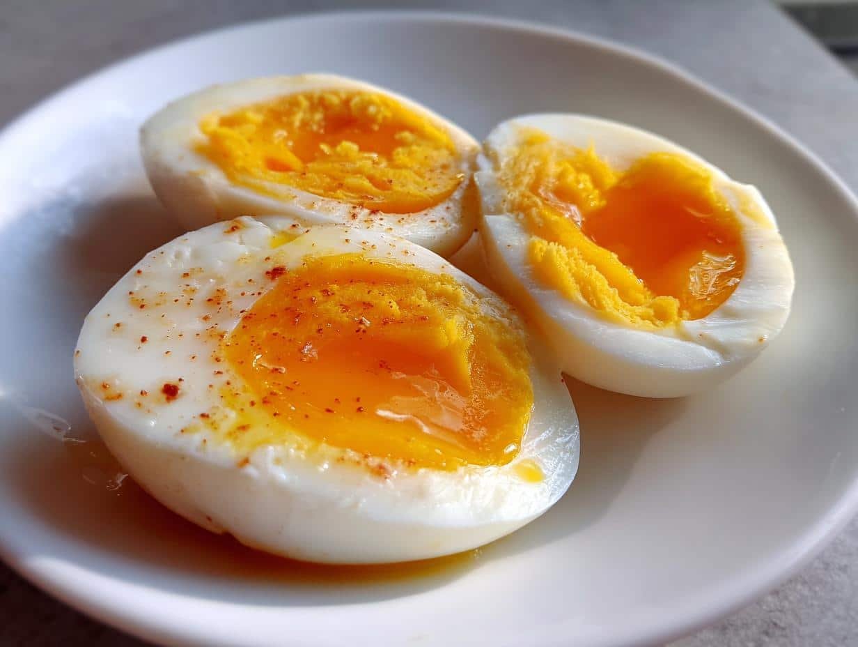 boiled eggs in air fryer - detail 1