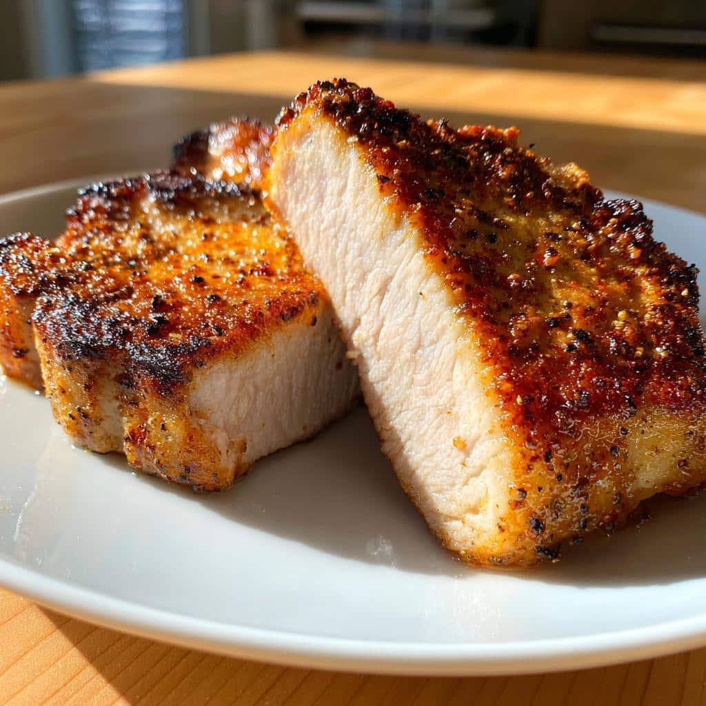 boneless pork chops air fryer recipe