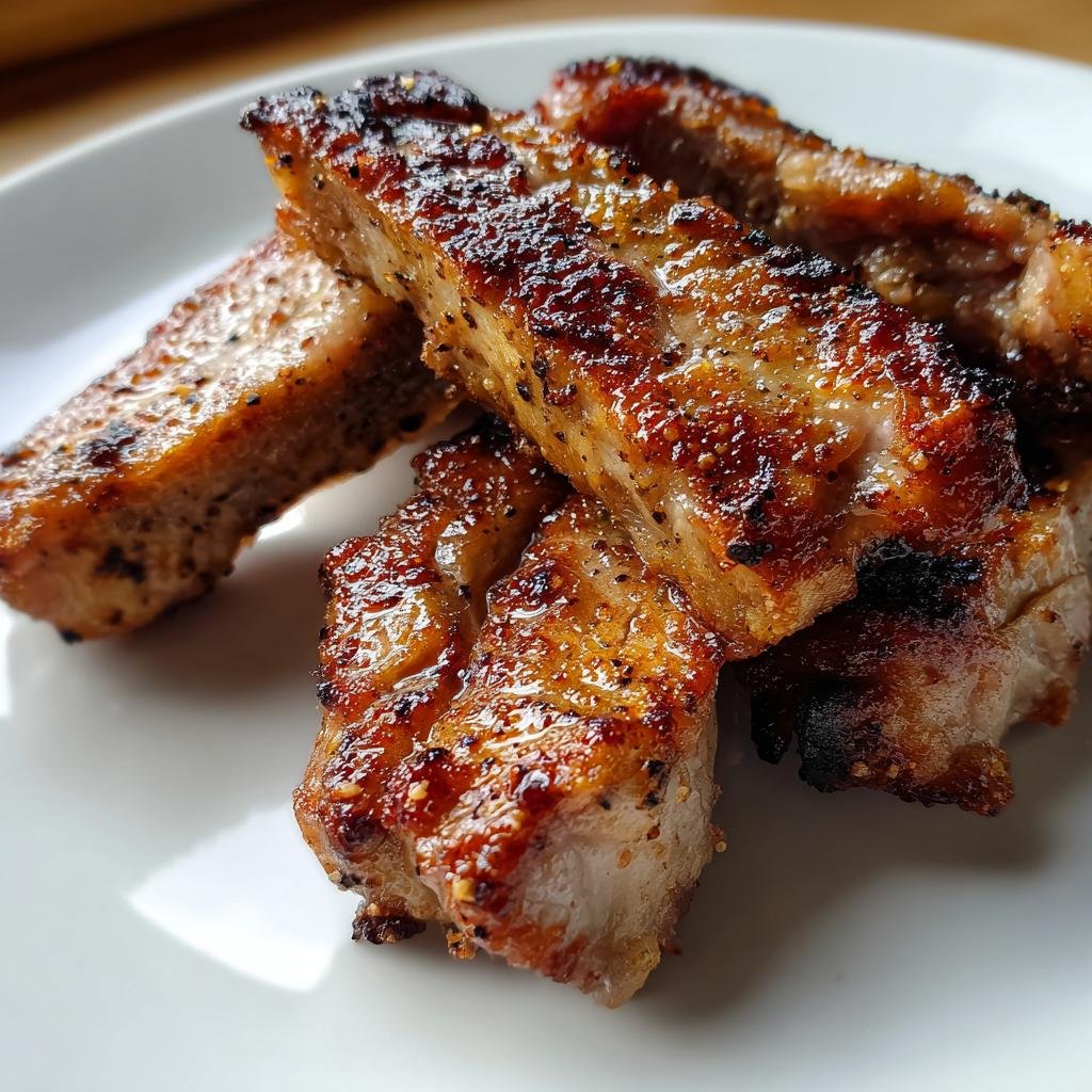 boneless pork ribs air fryer recipe