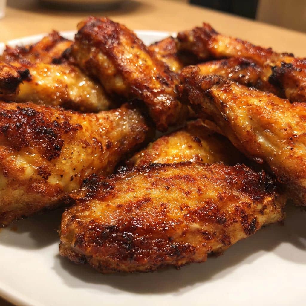 crispy chicken wings in air fryer
