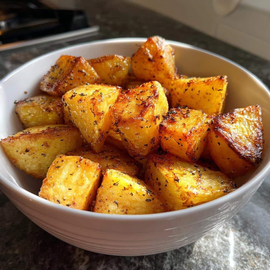 crispy potatoes air fryer - detail 1