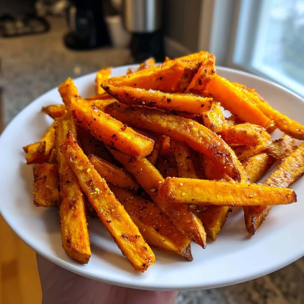 crispy sweet potato fries air fryer
