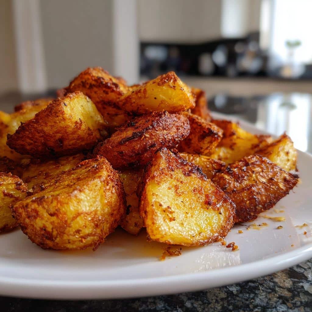 potatoes in air fryer roasted