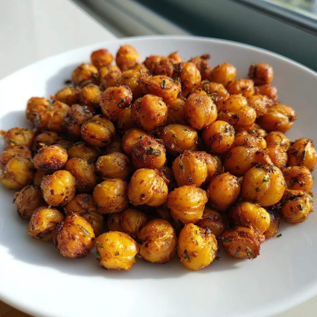roasted chick peas recipes air fryer - detail 1