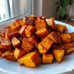 roasted sweet potatoes air fryer