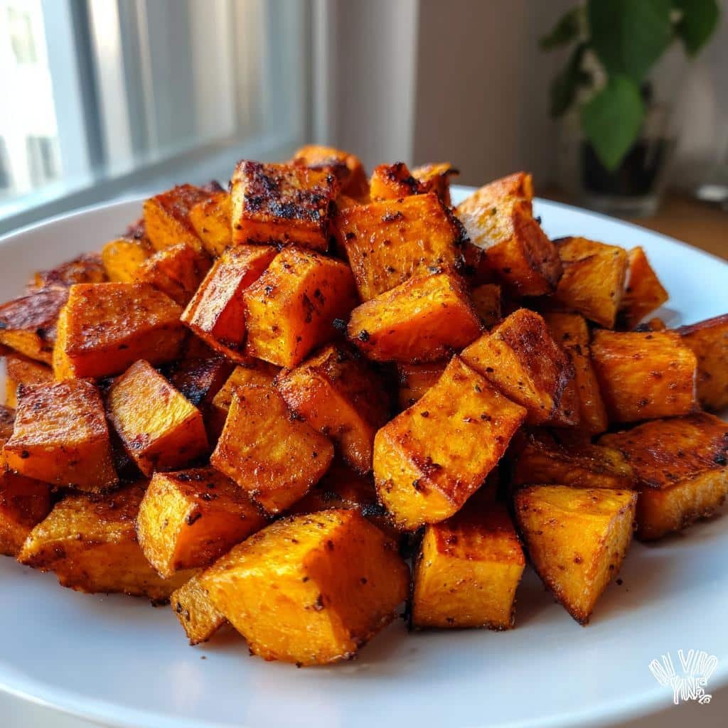 roasted sweet potatoes air fryer