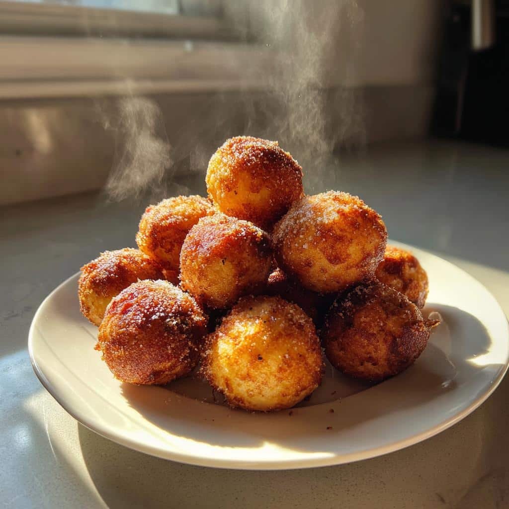 2-Ingredient Air Fryer Banana Donut Holes - detail 1