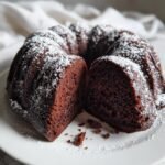 2-Ingredient Air Fryer Chocolate Bundt Cake