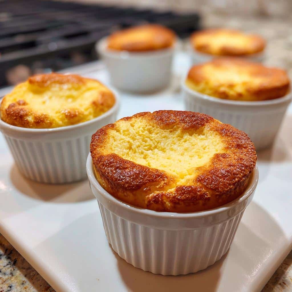 5-Ingredient Air Fryer Pudding Cups