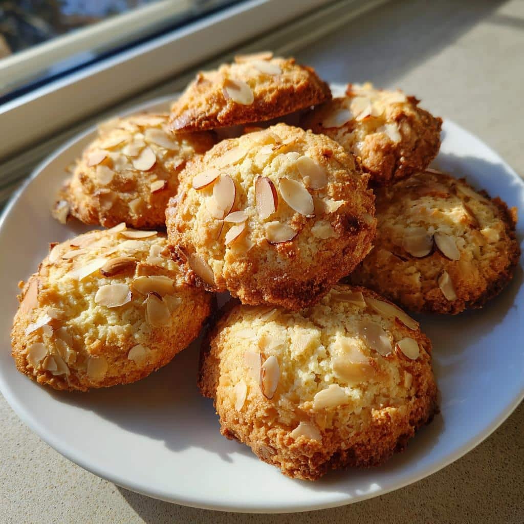 Air Fryer Almond Cookies - detail 1