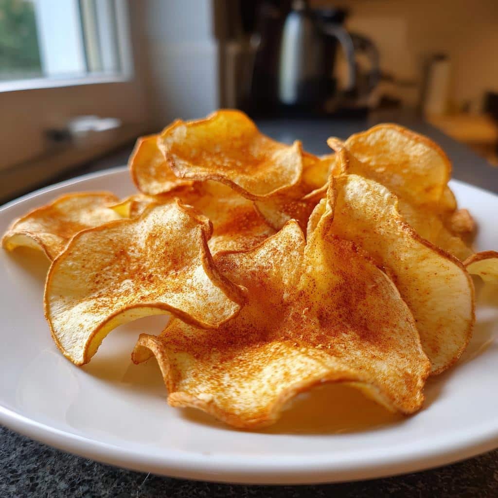 Air Fryer Apple Chips - detail 1