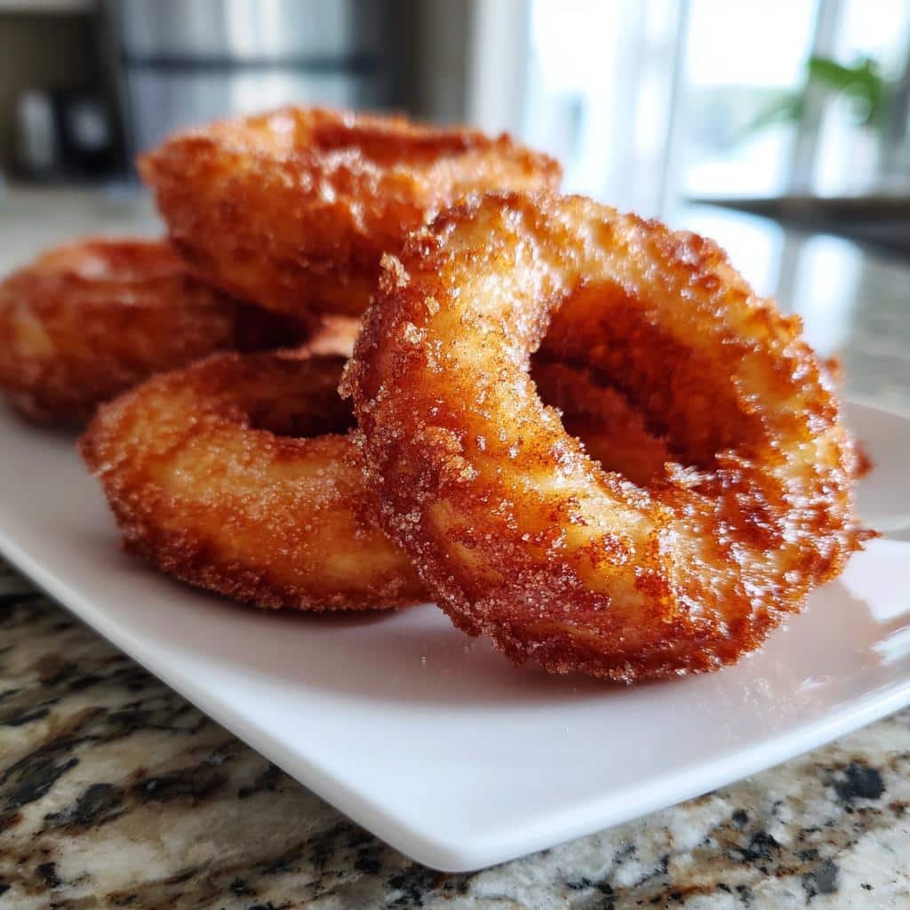 Air Fryer Apple Donuts - detail 1