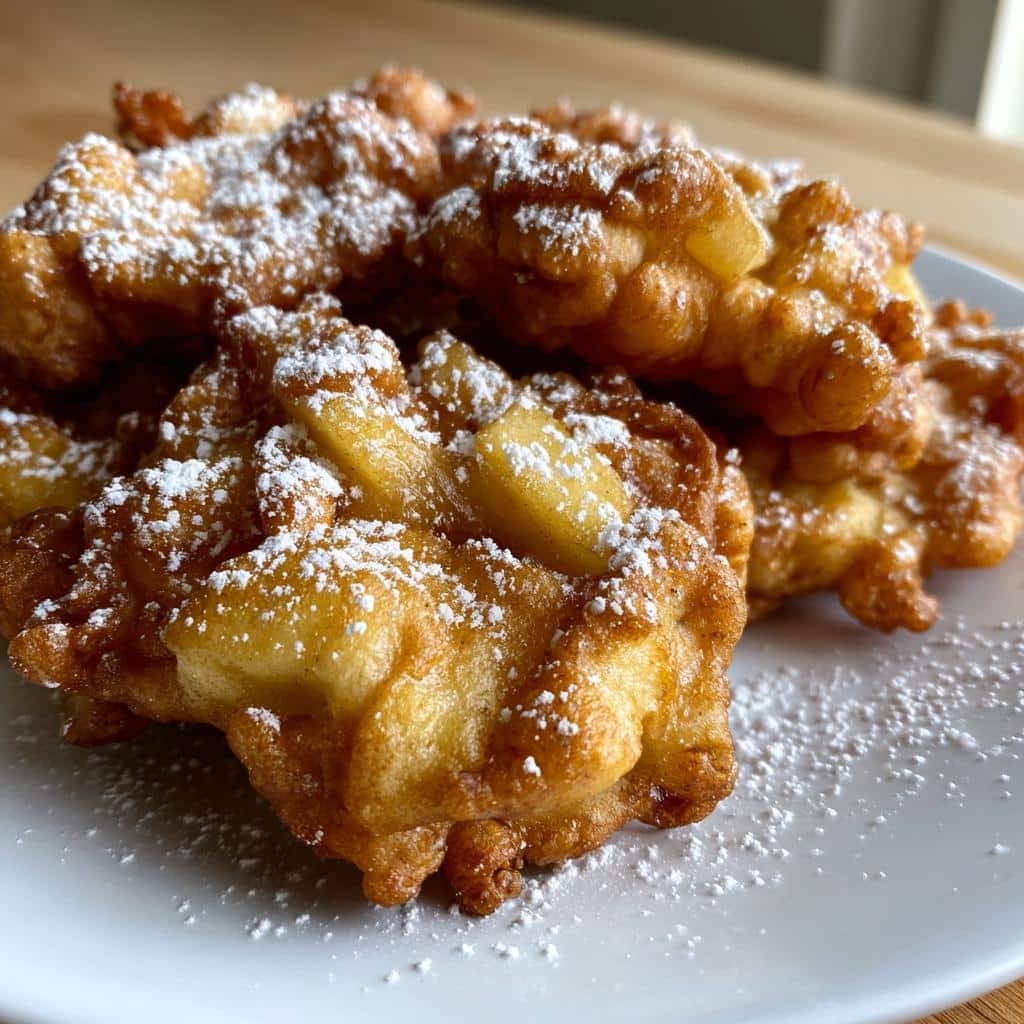 Air Fryer Apple Fritters - detail 1