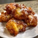 Air Fryer Apple Fritters
