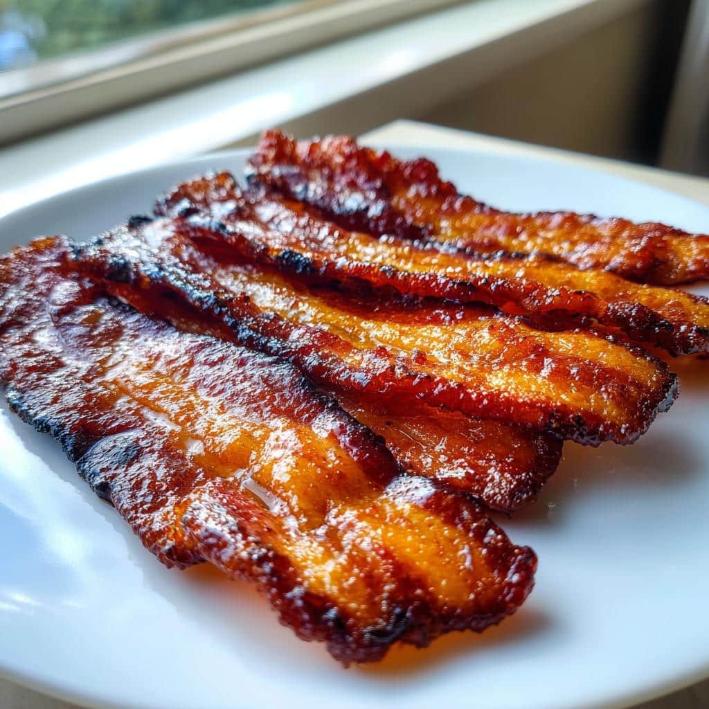 Air Fryer BBQ Bacon - detail 1