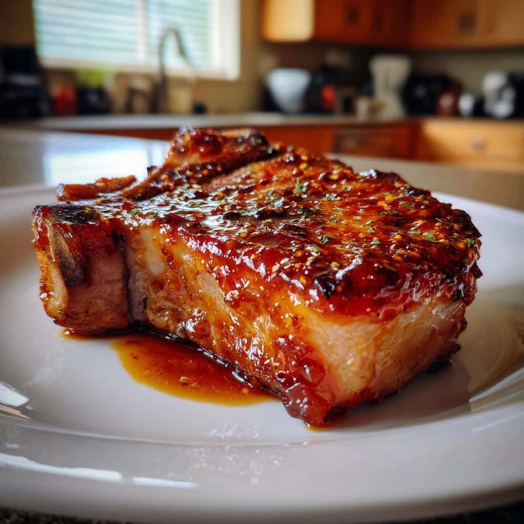 Air Fryer BBQ Pork Chops