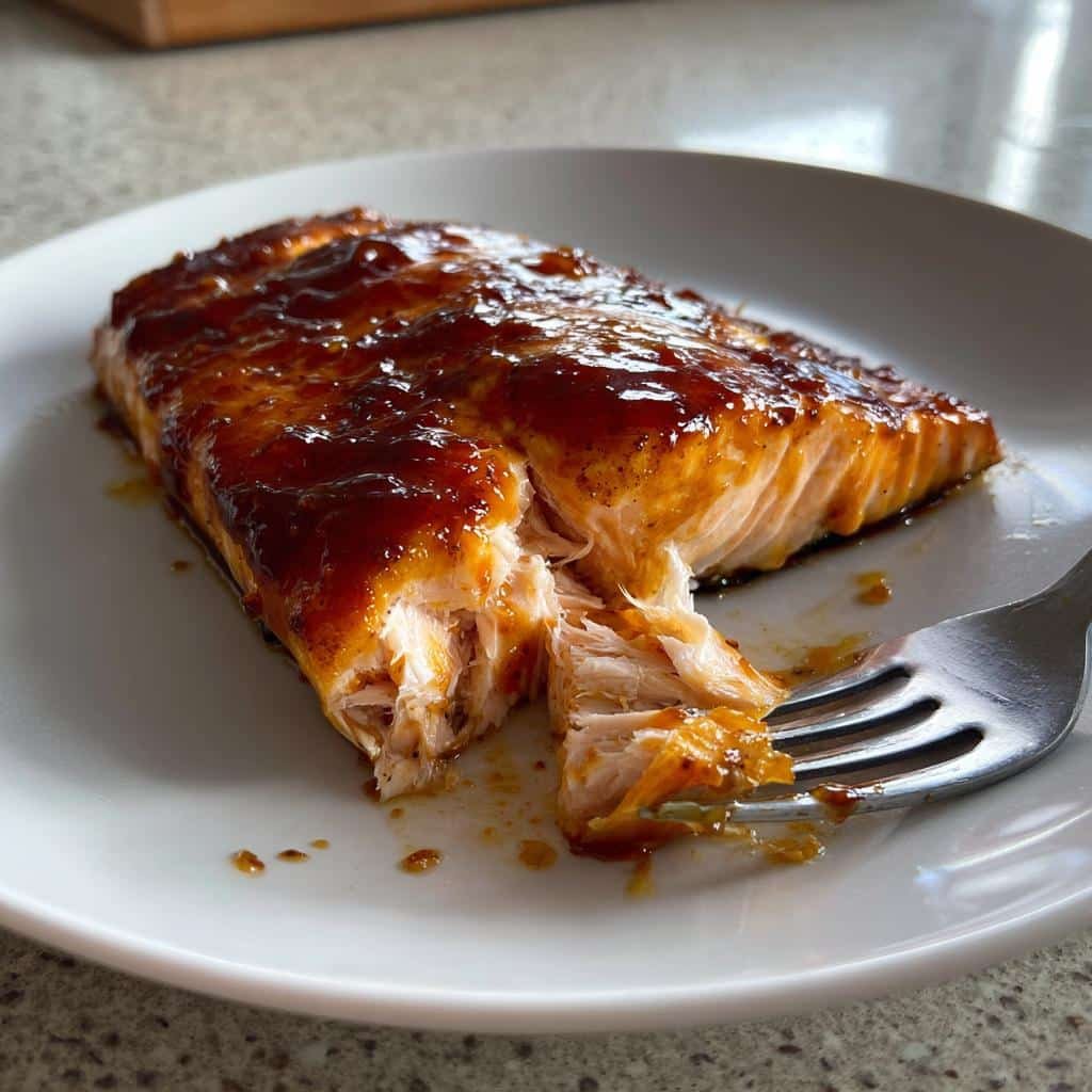 Air Fryer BBQ Salmon - detail 1