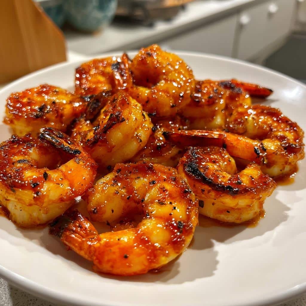 Air Fryer BBQ Shrimp - detail 1