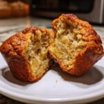 Air Fryer Banana Apple Muffins