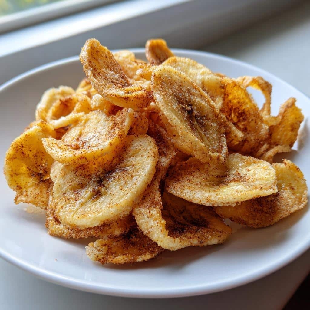 Air Fryer Banana Chips
