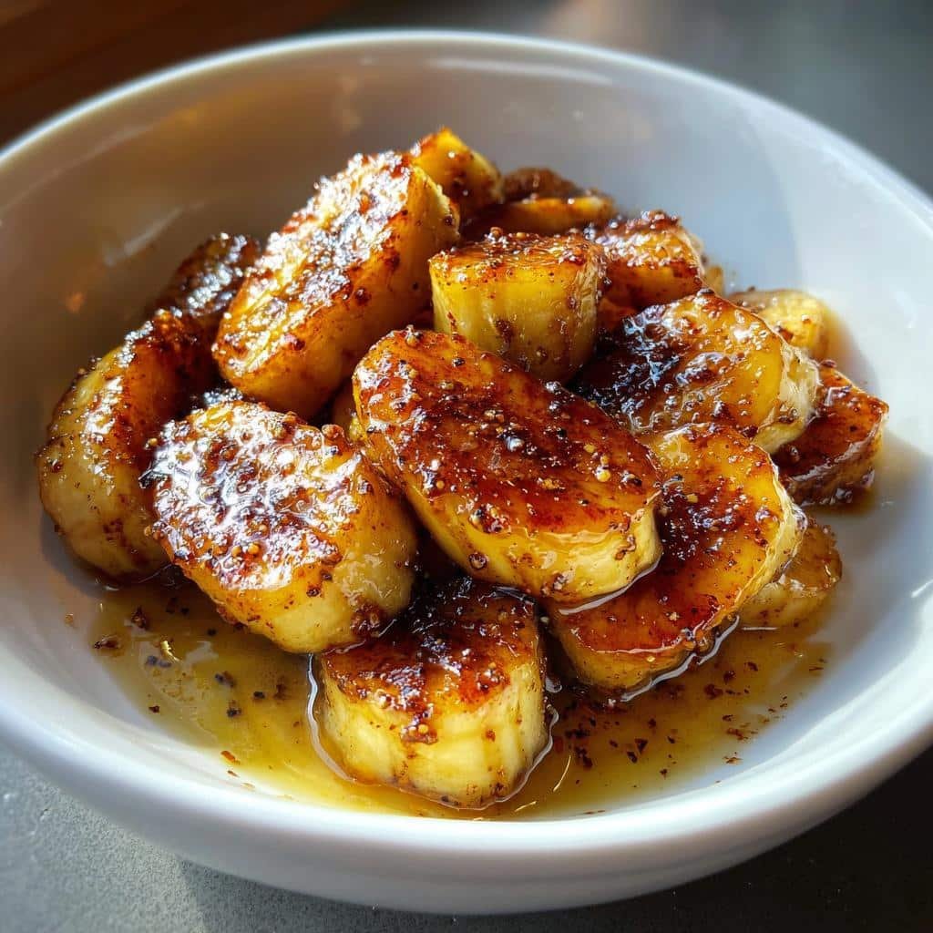 Air Fryer Banana Foster (light) - detail 1