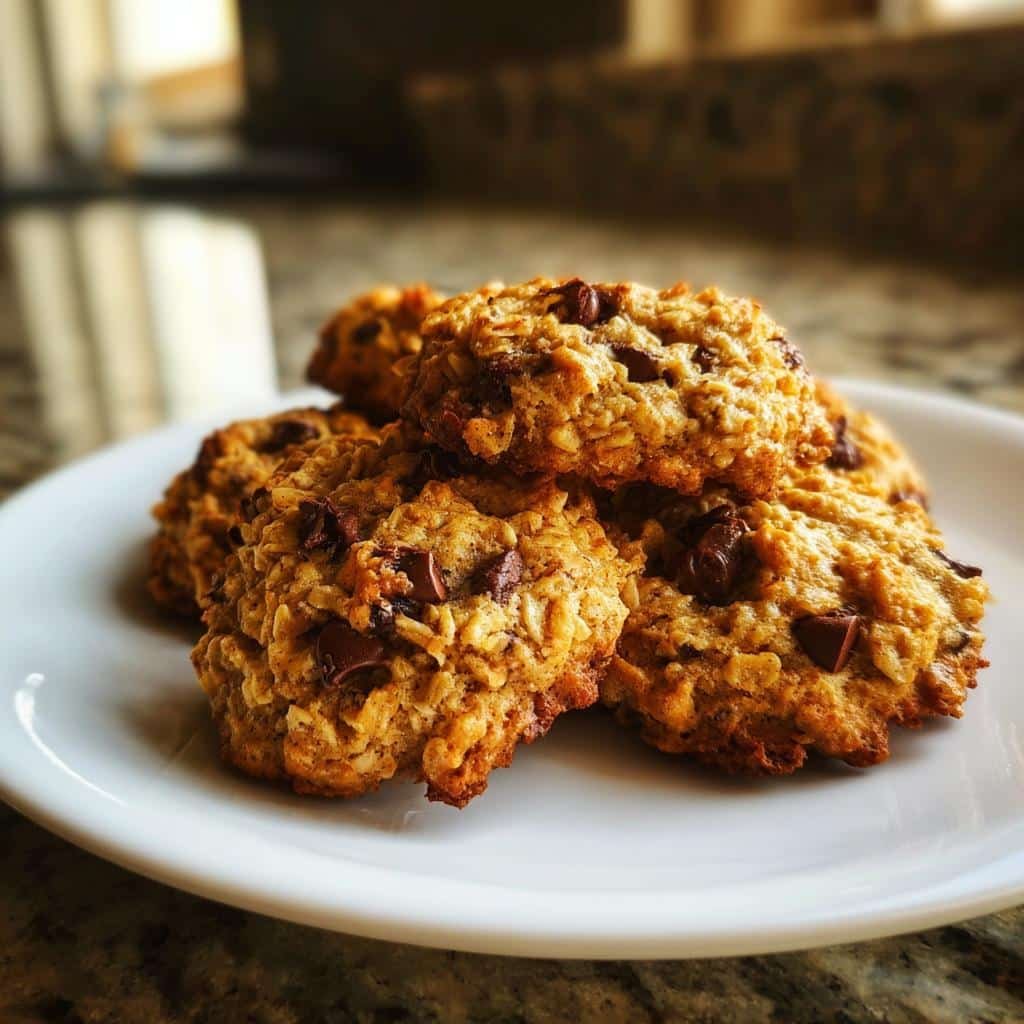 Air Fryer Banana Oat Cookies - detail 1