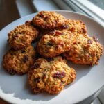 Air Fryer Banana Oatmeal Cookies